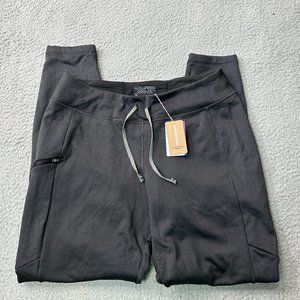 New Patagonia Pants Women Medium Black R1 Daily Outdoor Hiking Base 23004 $129